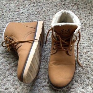 Camel Ankle Boots